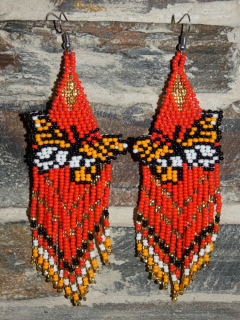Náušnice Guate (široké VII)
