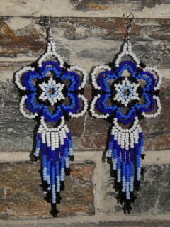Náušnice Guate (kytičky VI)