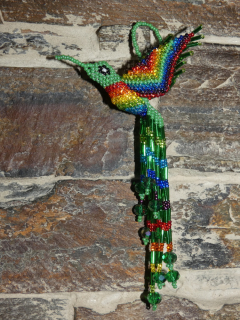 Kolibřík (světle zelený IX)