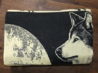 Deka Ekvádor I (lamí vlna, černomodrá, vlci)