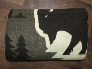 Deka Ekvádor I (lamí vlna, hnědá)