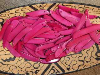 Tagua tyčka (tenká, růžová)