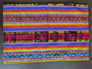 Ubrus (barevný, 26x38 cm)