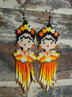 Náušnice Frida (Mexiko)