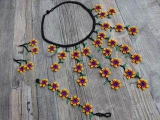 Set kytičky Mexiko (žlutý)