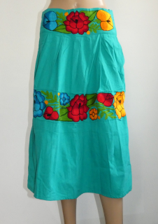Sukně s kapsami (aqua, S/M)
