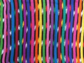 Látka Guate (duhová II, 1 metr)