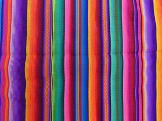 Látka Guate š. 60 cm (duhová II, 1 metr)