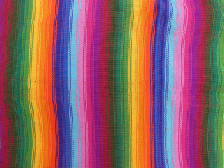 Látka Guate (duhová III, 1 metr)