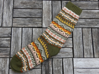 Ponožky (khaki, 38-40)