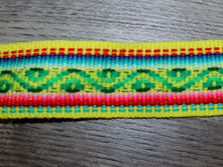 Pásek/lem (žlutý, 1 m)