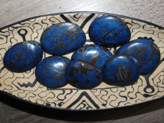 Tagua - placka (modrá)