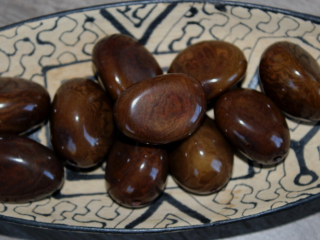 Tagua - korálek (hnědý)