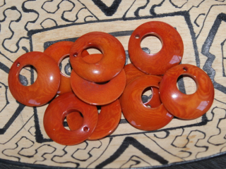 Tagua - kolo (oranžové)
