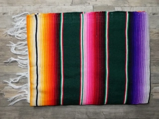 Serape (tmavě zelené)
