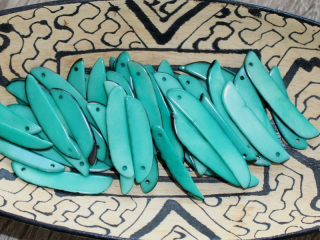 Tagua tyčka (tenká, aqua)