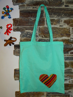 Nákupní taška (mátová)