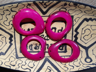 Tagua - donut (růžový)