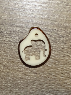 Přívěsek slon (tagua)