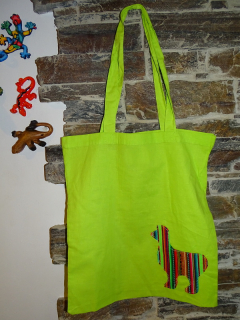 Nákupní taška (limetková)