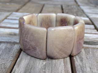 Náramek tagua (šedý)