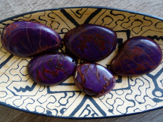 Tagua - placka (fialová)