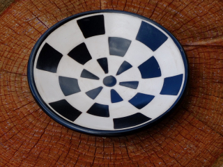 Dekorativní talíř malý (šachy, 16 cm)