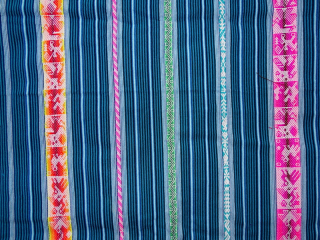 Kus látky (modrá, 128x152 cm)