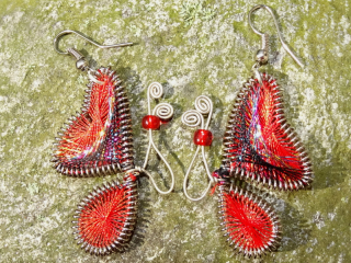 Náušnice motýlci I