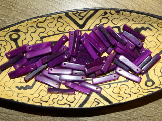 Tagua - tyčka krátká (fialová)