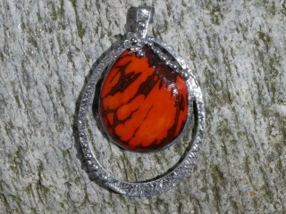 Cínovaná tagua (oranžová)