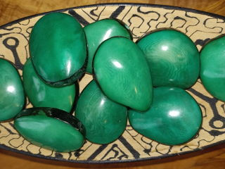 Tagua - maxičočka (aqua, skrz podélně)