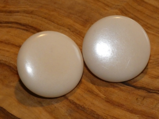 Náušnice tagua (zapichovací, přírodní)