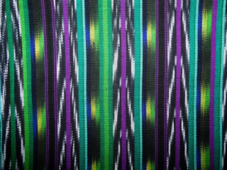 Látka Guate (fialovozelená, 1 metr)
